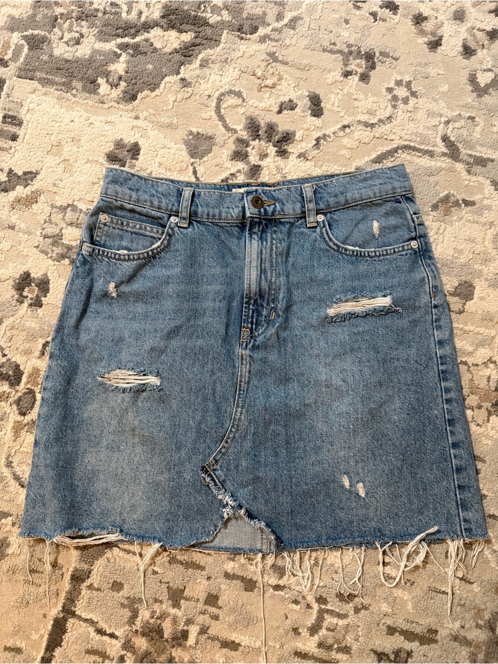 Free people Denim Skirt
